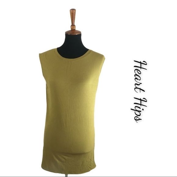 Heart & Hips Mustard Shirt - Picture 1 of 5